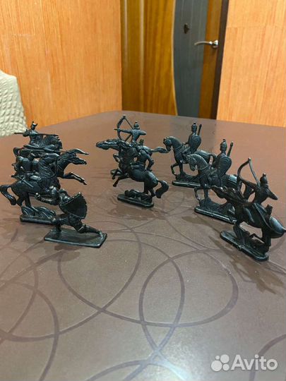 Солдатики СССР рыцари черные