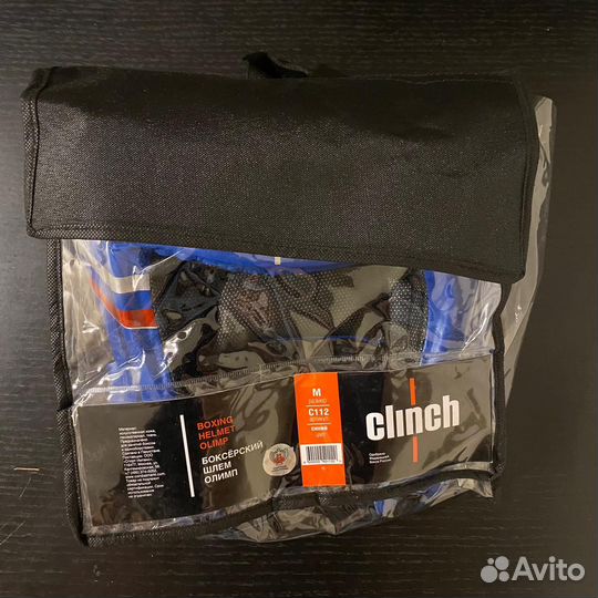 Боксерский шлем clinch olimp
