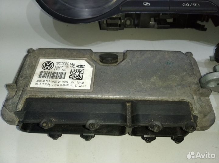 Комплект эбу VW Polo