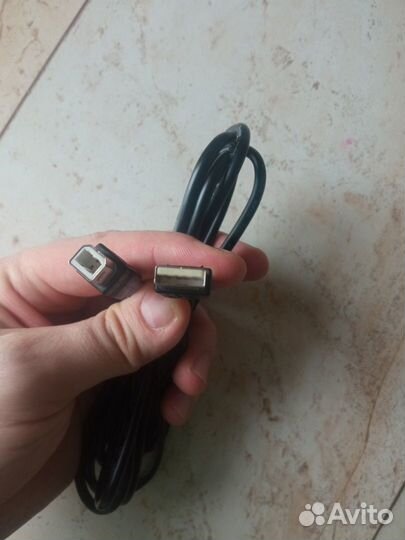 Кабель USB Type-A - USB Type-B 2м
