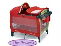 Манеж кровать graco contour electra aztec