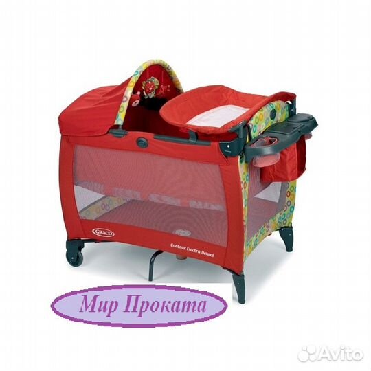 Прокат. Доставка. Манеж-кровать 3 в 1 