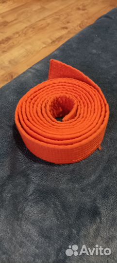 Оранжевый пояс каратэ