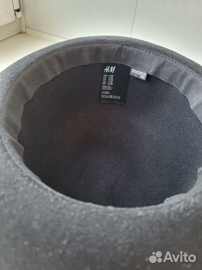 Фетровая шляпа H&M черная