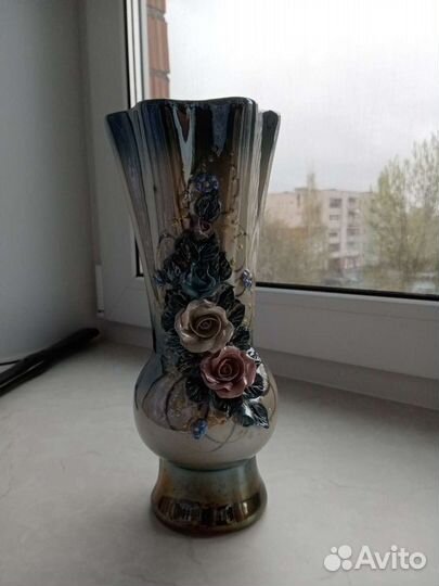 Ваза для цветов керамика