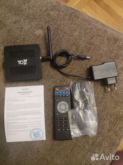 Андроид тв приставка TOX1 4/32