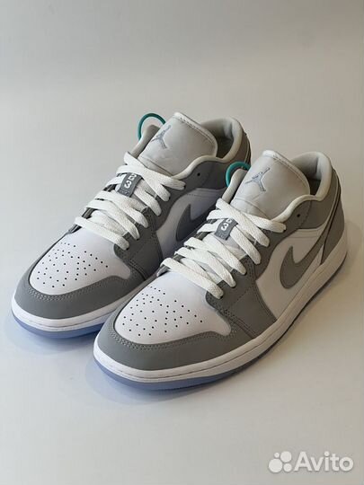 Nike Air Jordan 1 low wolf grey Оригинал
