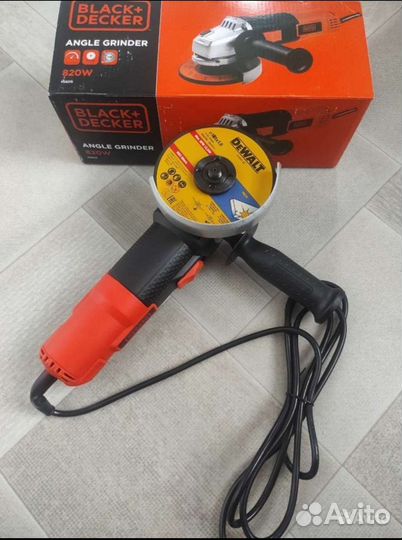 Ушм болгарка dewalt black decker 820w