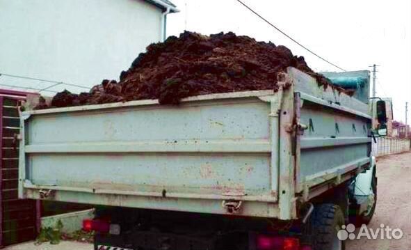 Чернозем, навоз с доставкой. Газон 5 тонн
