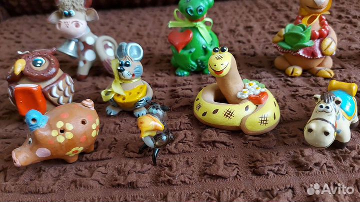 Игрушки из глины