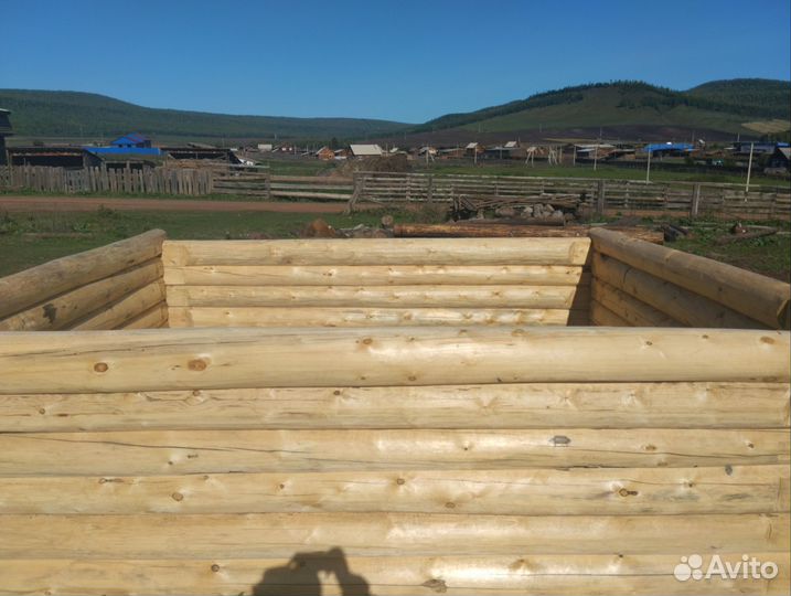 Сруб бани 3х4