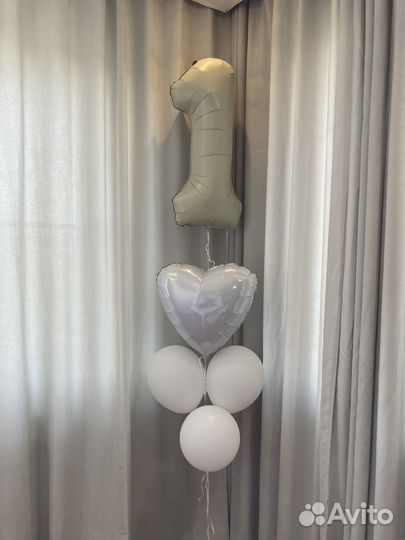 Воздушные шары на годовасие