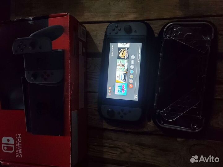 Nintendo switch rev 2 Grey 40+игр только сегодня