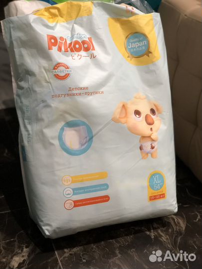 Подгузники baby go размер 4 (64 шт)