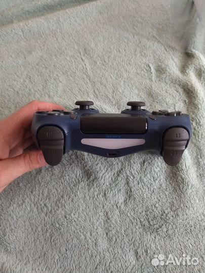 Геймпад беспроводной PlayStation DualShock 4 синий