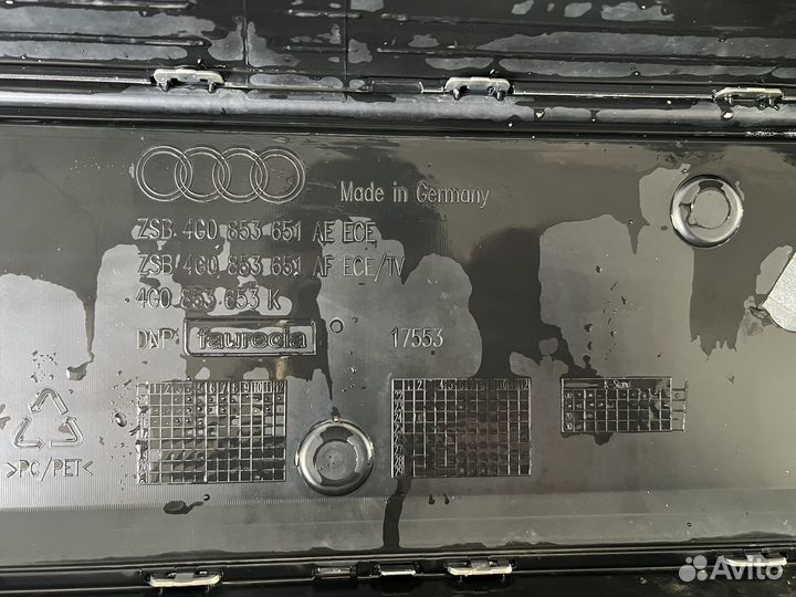 Решетка радиатора audi A6 C7 рестайлинг