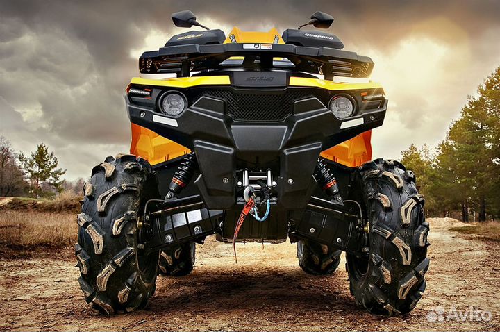 Квадроцикл Стелс ATV 650 Гепард ST тест-драйв