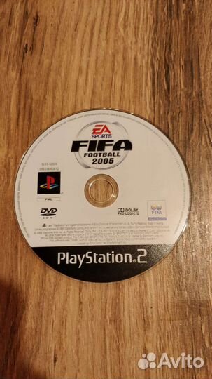Лицензионный диск FIFA football 2005