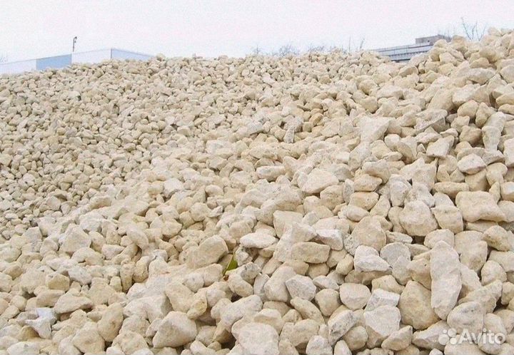 Щебень известняковый