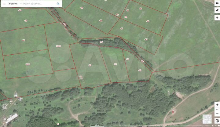 Участок 3,72 га (СНТ, ДНП)