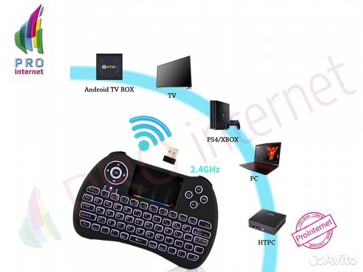 Беспроводная мини-клавиатура Mini Keyboard P9