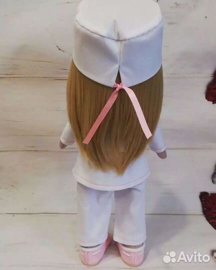 Текстильные куклы Врач