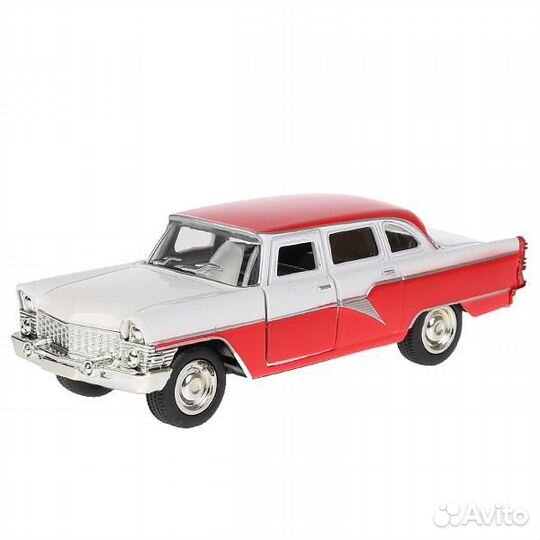 Машина Технопарк металл газ Чайка 11,5 см двери, и