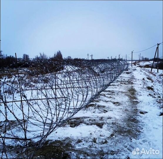 Колючая проволока егоза монтаж установка