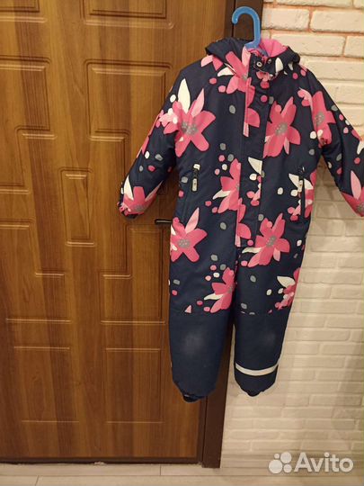 Зимний комбинезон для девочки 116