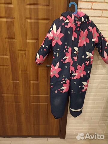 Зимний комбинезон для девочки 116