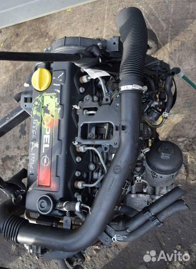 Двигатель Opel Corsa B 2000 1.7 дизель Y17DTL