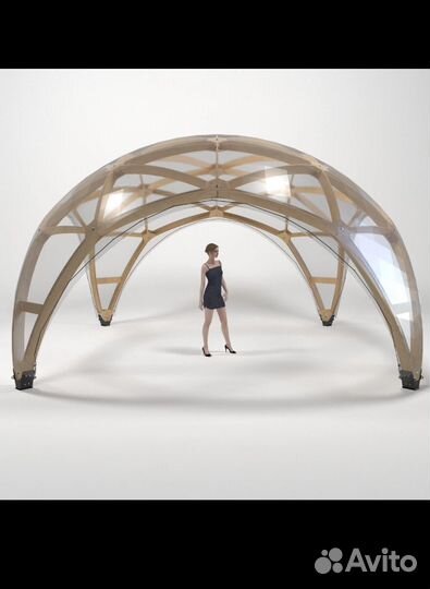 Купольная беседка