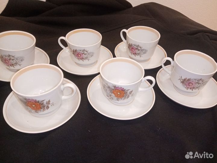 Чайный сервиз новый сахарница и др