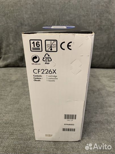 Картридж hp cf226x, не оригинал