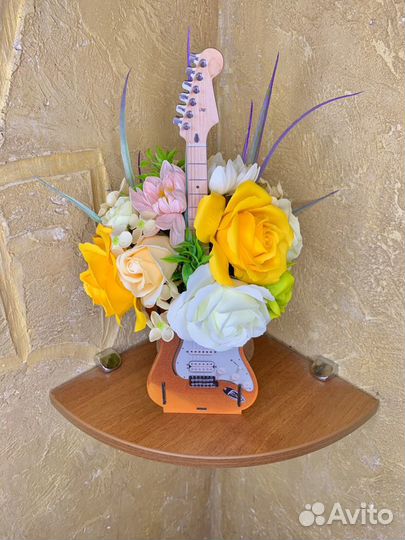 Букет из мыльных роз