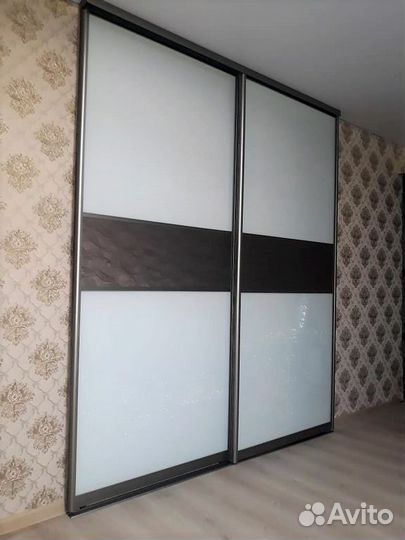 Двери-купе с нишу на заказ шк-215