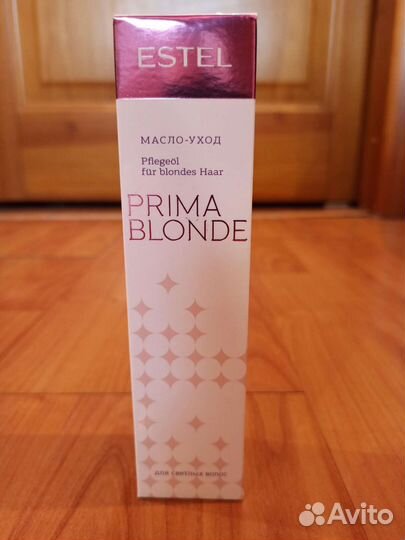 Масло-уход для светлых волос estel prima blonde