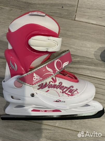 Коньки раздвижные для девочки