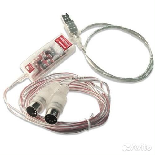 Audiotrak midi Mate Шнур USB - midi in, midi out