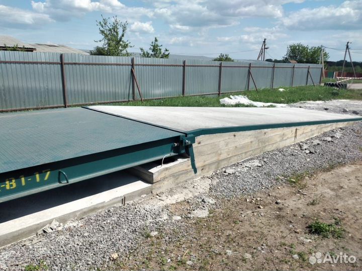 Автомобильные весы 60 тонн 18 метров (на раме)