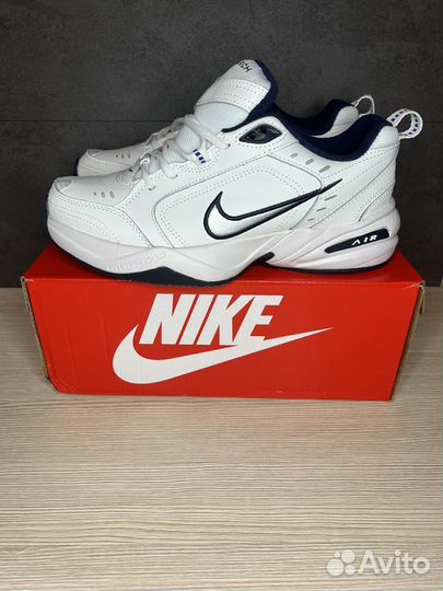 Кроссовки nike air monarch white navy 41-45