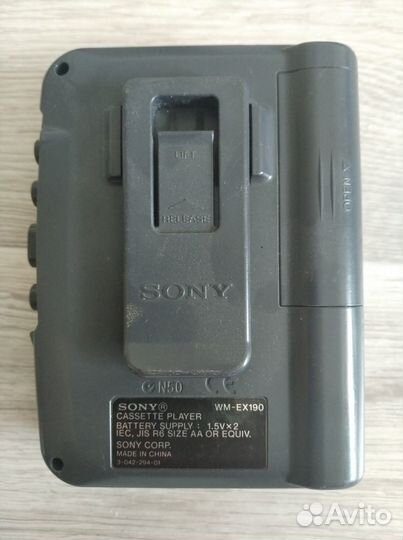 Кассетный плеер sony walkman