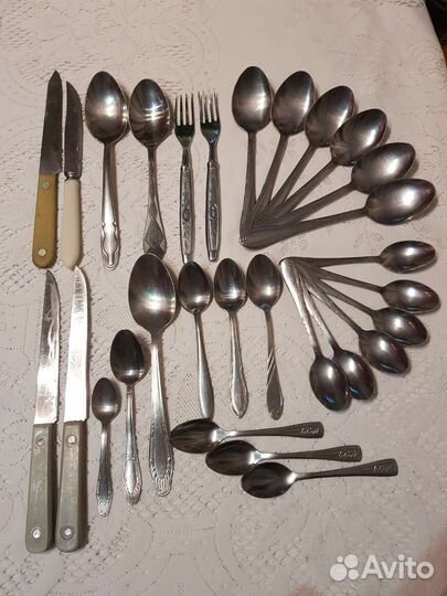 Ложки Вилки Ножи