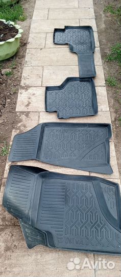 Автомобильные коврики резиновые ваз