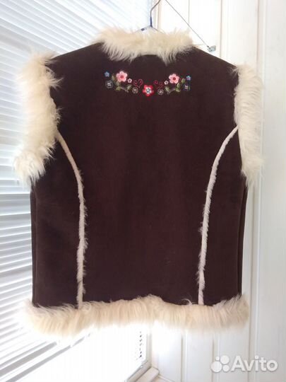 Жилет из овчины