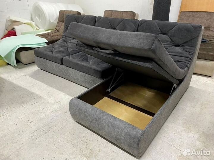 Кухонный угловой диван / диван со спальным местом