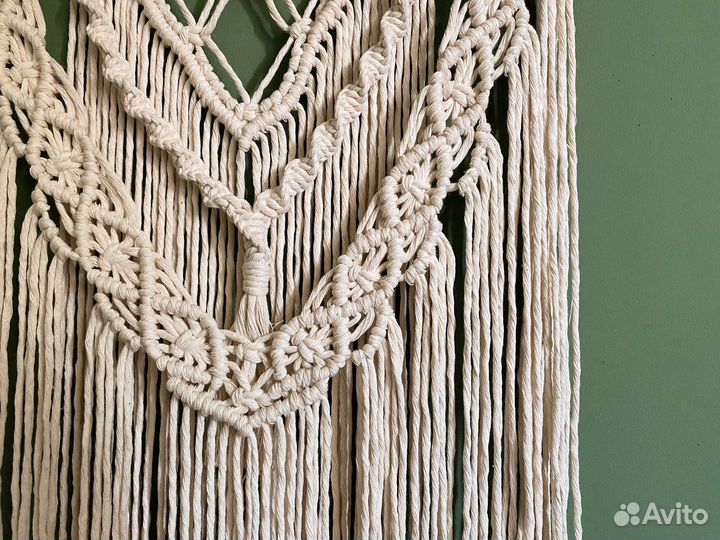 Макраме панно настенное декор украшение на стену
