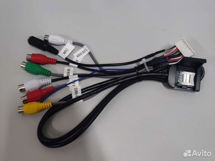Разъём аудио/видео+Sim 4G для магнитол Android