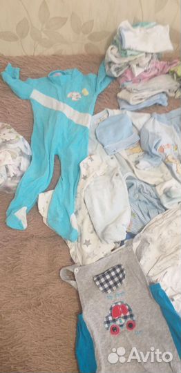 Детские вещи от 0 до 7 месяцев