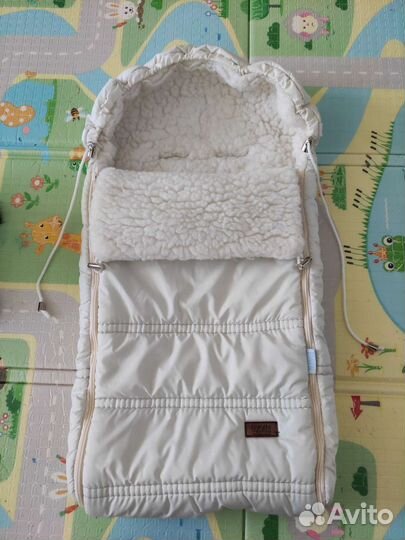 Зимний конверт в коляску